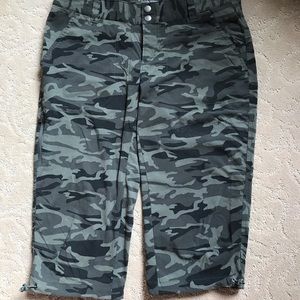 Columbia Camo Omnishield Capris